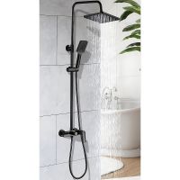 Душевая система Boch Mann Mimi B BM9969 Черная матовая — фото 1, Душевые стойки