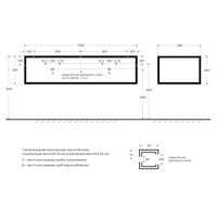 Товар: Металлический одноярусный сварной каркас под раковину CEZARES CADRO-120/46/30-1C-SO-MET-ST - фото 2 Металлический одноярусный сварной каркас под раковину CEZARES CADRO-120/46/30-1C-SO-MET-ST — фото 2, Консоли для раковины