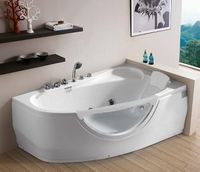 Акриловая ванна Gemy 161х96 G9046 B R с гидромассажем арт-G9046BR — фото 2, Акриловые ванны