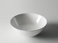 Раковина-чаша Ceramicanova Element 35 CN6002 Белая — фото 14, Раковины накладные
