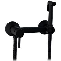 Гигиенический душ со смесителем CeramaLux DRS/001 Черный матовый — фото 1, Гигиенические души