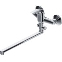 Смеситель для ванны Dorff Stark D1109500 универсальный Хром — фото 1, Смеситель для ванны