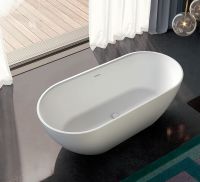 Ванна из искусственного камня Gruppo Treesse Clivia 160x75 V446BO без гидромассажа — фото 4, Ванны