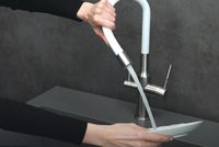 Смеситель для кухни Lemark Expert LM5083S-White Хром Белый — фото 3, Смесители для кухни