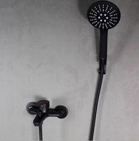 Товар: Смеситель для ванны Laguraty 7003 Черный матовый - фото 10 Смеситель для ванны Laguraty 7003 Черный матовый — фото 10, Для душа и ванны