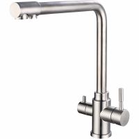 Смеситель для кухни ESKO K24 Нержавеющая сталь — фото 1, Смесители для кухни