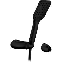 Душевой гарнитур E.C.A. Tiera 102117342C1EX Черный матовый — фото 1, Душевые гарнитуры