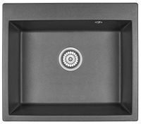 Granula-6001, ЧЁРНЫЙ, кухонная мойка, кварц — фото 1, товары