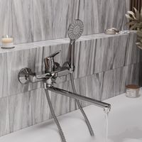 Lippe 4502L Смеситель для ванны с длинным изливом — фото 2, Смеситель для ванны