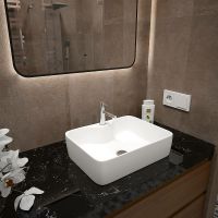 Раковина Maretti Umbria 48 UM13NS96-844 Белая — фото 5, Раковины накладные