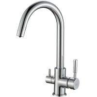 Смеситель для кухни Haiba HB76840 Хром — фото 1, Смесители для кухни