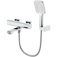 Смеситель для ванны Raglo R01.36 с термостатом Хром — фото 1, Смеситель для ванны