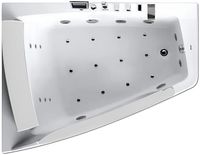 Акриловая ванна Gemy 170х130 G9056 K L с гидромассажем — фото 4, Ванны