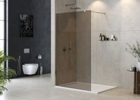 Душевая перегородка CEZARES LIBERTA-L-1-110-BR-Cr — фото 1, Душевые перегородки