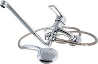 Смеситель для ванны Сантаком StOmega универсальный Хром арт-3308-4 — фото 2, Смеситель для ванны