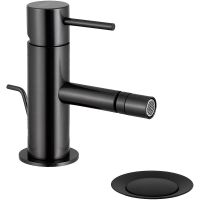 Смеситель для биде Remer X-Style X20CFP Черный хром брашированный — фото 1, Смесители для биде