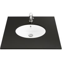 Раковина Creavit 56 TP214-00CB00E-0000 Белая — фото 1, Раковины встраиваемые снизу