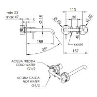 Смеситель для раковины Remer X-Style Хром арт-X15PL — фото 2, Смесители для раковины