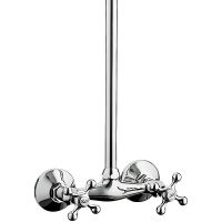 Душевая система Haiba HB2413 Хром — фото 2, Душевые стойки