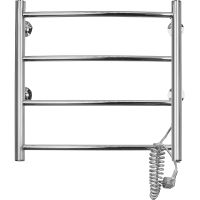 Электрический полотенцесушитель Domoterm Классик DMT 109-4 50x50 EK R Хром — фото 1, Электрические полотенцесушители