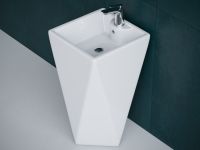 Товар: Раковина Laguraty 47 2050W Белая - фото 2 Раковина Laguraty 47 2050W Белая — фото 2, Раковины напольные