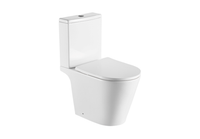 Унитаз-компакт напольный безободковый с бачком AQUATEK БЕТТА AQ1363B-00 640*365*790 мм, горизонтальн — фото 1, Унитазы