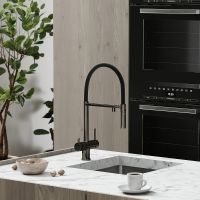 Смеситель для кухни Sancos Imola SC4010GG Вороненная сталь Черный — фото 8, Смесители для кухни