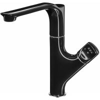 Смеситель для кухни E.C.A. Myra 104518063EX Черный глянец — фото 1, Смесители для кухни