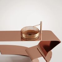 Раковина-чаша Ceramicanova Cristal 36 CN6058 Бежевая — фото 23, Раковины накладные