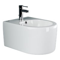 Биде Ceramicanova Moments CN3004 подвесное Белое — фото 2, Биде