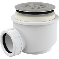 Сифон для душевого поддона Alcaplast A46-60 Сталь — фото 1, Сифоны для поддонов