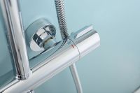 Душевая система Raglo R20.26 с термостатом Хром — фото 16, Душевые стойки