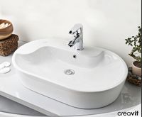 Раковина Creavit Topic 70 TP172-00CB00E-0000 Белая — фото 3, Раковины накладные