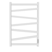 Полотенцесушитель электрический Point Феникс PN15858W П7 500x800, диммер справа, белый — фото 1, Электрические полотенцесушители