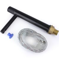 Смеситель для раковины Bronze de Luxe Avantgarde 2030H Черный — фото 2, Смесители для раковины