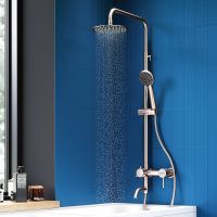 Душевая система Dorff Logic D0703000SS Нержавеющая сталь — фото 7, Душевые стойки