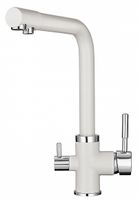 Комплект кухонный смеситель Granula 2015 Арктик + Фильтр Granula — фото 2, Смесители для кухни