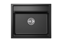 Товар: Granula-KS-6003, ШВАРЦ (чёрный металлик), кухонная мойка, кварц - фото 3 Granula-KS-6003, ШВАРЦ (чёрный металлик), кухонная мойка, кварц — фото 3, Кухонные мойки