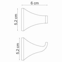 Wern K-2523 Крючок — фото 4, Прочие аксессуары и комплектующие