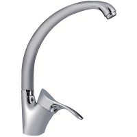 Смеситель для кухни Haiba HB4101-1 Хром — фото 1, Смесители для кухни