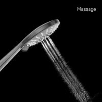 Товар: Ручной душ Milardo Ideal Spa 5F ILS5FBRM18 Черный матовый - фото 4 Ручной душ Milardo Ideal Spa 5F ILS5FBRM18 Черный матовый — фото 4, Лейки для душа