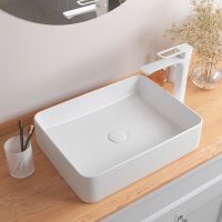 Раковина-чаша Iddis Slide 47 SLIWM02i27 Белая матовая — фото 2, Раковины накладные