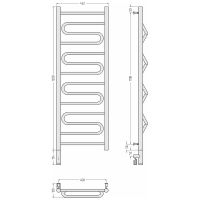 Товар: Электрический полотенцесушитель Сунержа Элегия 3.0 1200x400 L 00-5818-1240 Хром - фото 7 Электрический полотенцесушитель Сунержа Элегия 3.0 1200x400 L 00-5818-1240 Хром — фото 7, Электрические полотенцесушители