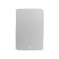 Зеркало POINT, 50x80 см, сенсорный выключатель, LED-подсветка — фото 8, Зеркала в ванную комнату