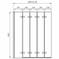 Товар: Шторка на ванну Radomir Смайл 116x140 1-08-2-0-0-199 профиль Хром стекло прозрачное - фото 2 Шторка на ванну Radomir Смайл 116x140 1-08-2-0-0-199 профиль Хром стекло прозрачное — фото 2, Складные шторки для ванной