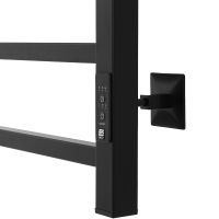 Электрический полотенцесушитель Energy Cube 700x400 EETR0CUBE07040R905M Черный матовый — фото 2, Электрические полотенцесушители