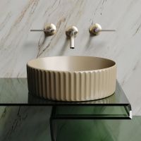 Раковина-чаша Ceramicanova Element 36 CN6057MC Капучино матовая — фото 4, Раковины накладные