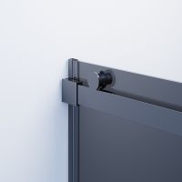 Душевой уголок Ambassador Benefit 160x110 19022205HBB-110HBB профиль Черный стекло тонированное — фото 7, Душевые уголки