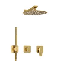 A3651.282.180.259.285.194.286  Встраиваемый комплект для душа с верхней душевой насадкой и лейкой — фото 6, Встраиваемые душевые комплекты