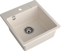 Товар: GRANFEST Мойка URBAN 245 1-чаша 450*490мм белый арт.GF-UR- - фото 2 GRANFEST Мойка URBAN 245 1-чаша 450*490мм белый арт.GF-UR- — фото 2, Кухонные мойки